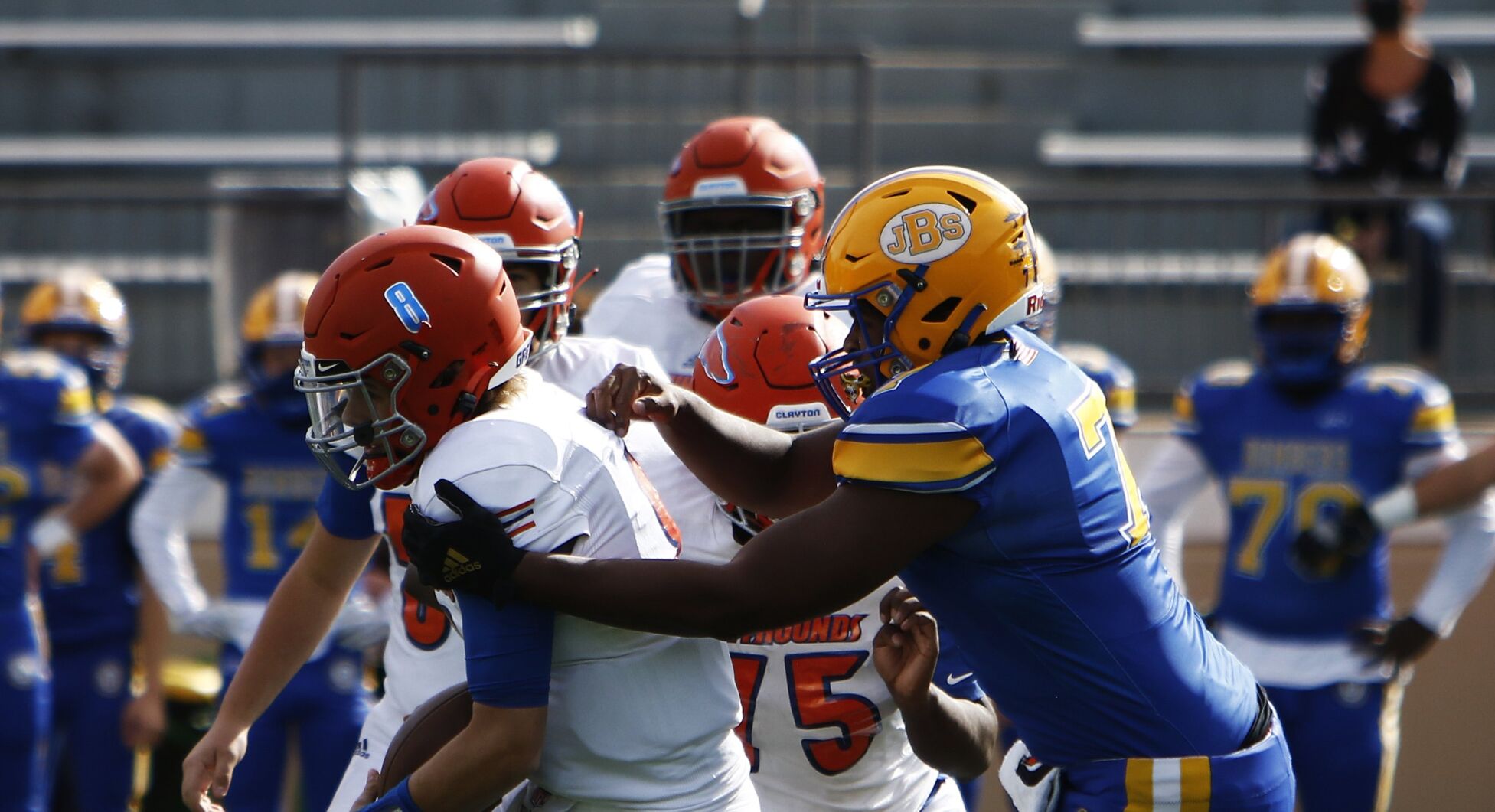 John Burroughs vs. Clayton football